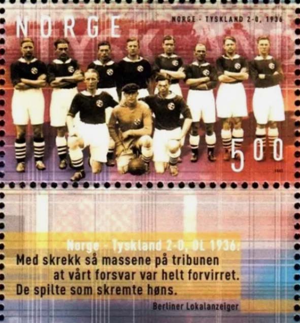 сборная Норвегии, бронзовый призёр Олимпиады 1936